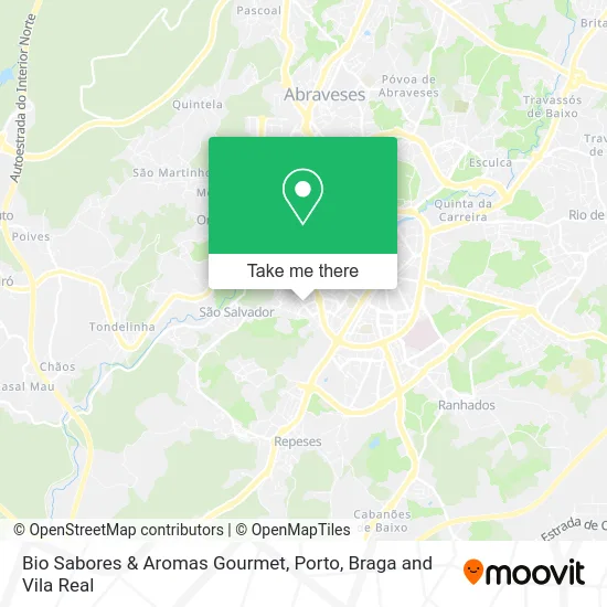 Bio Sabores & Aromas Gourmet map