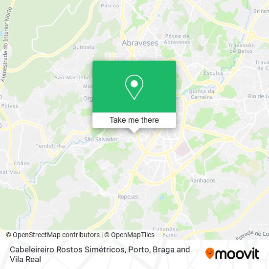Cabeleireiro Rostos Simétricos map