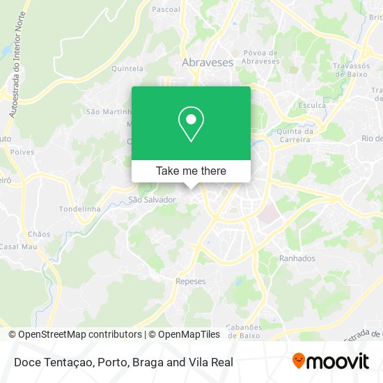 Doce Tentaçao map