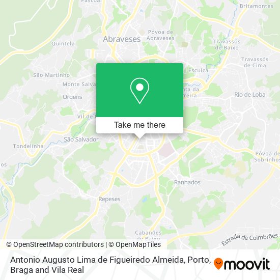 Antonio Augusto Lima de Figueiredo Almeida map