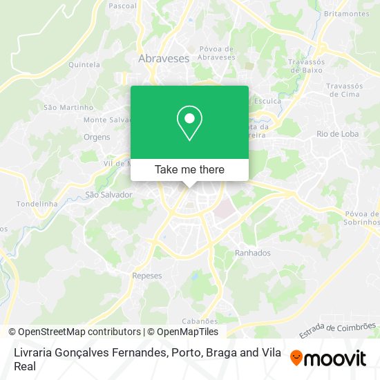 Livraria Gonçalves Fernandes map