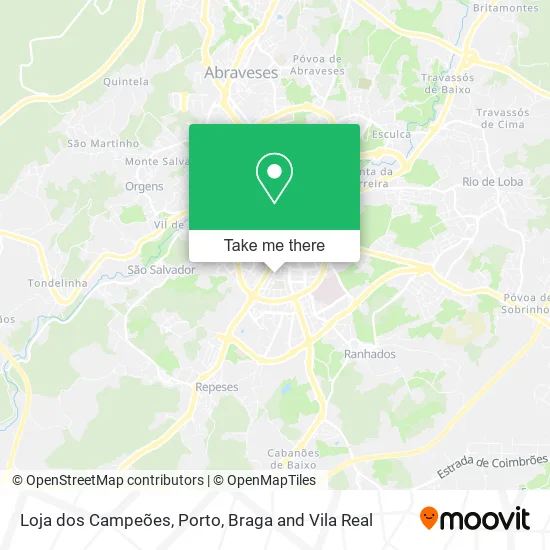 Loja dos Campeões map