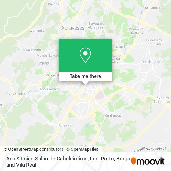 Ana & Luisa-Salão de Cabeleireiros, Lda map