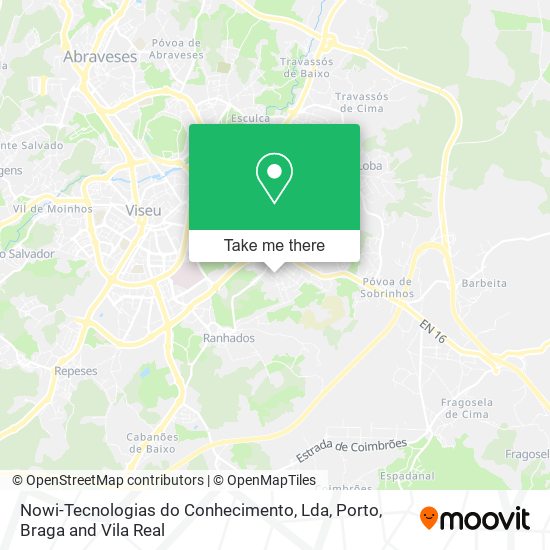 Nowi-Tecnologias do Conhecimento, Lda mapa
