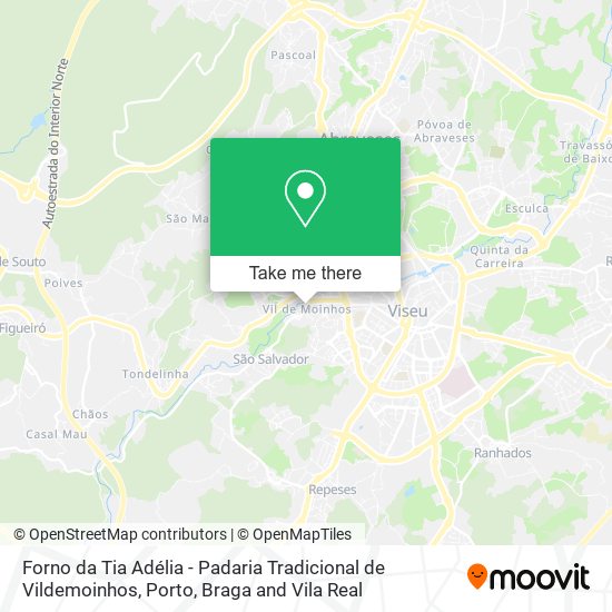 Forno da Tia Adélia - Padaria Tradicional de Vildemoinhos map