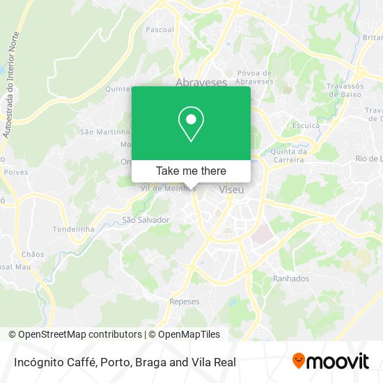 Incógnito Caffé map