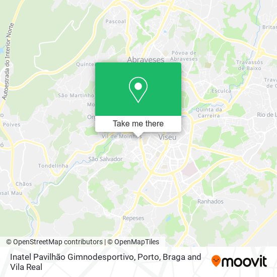Inatel Pavilhão Gimnodesportivo map