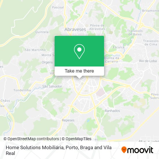 Home Solutions Mobiliária mapa