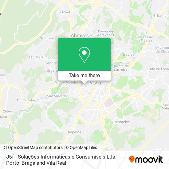 J5f - Soluções Informáticas e Consumíveis Lda. mapa