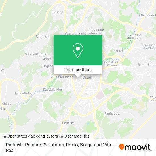 Pintavil - Painting Solutions map
