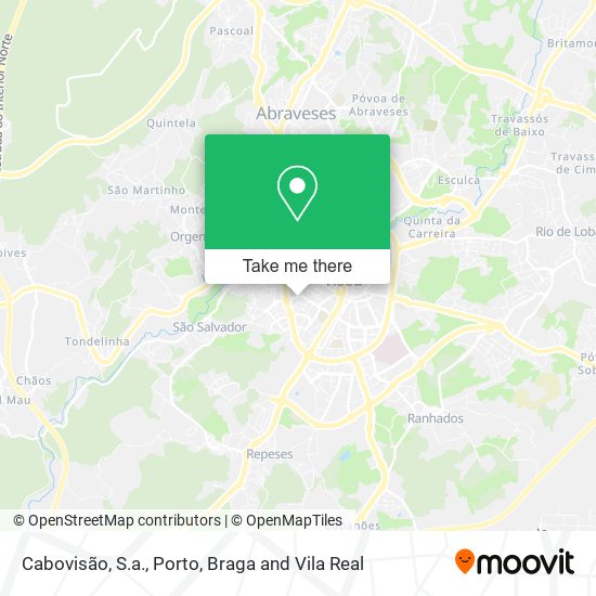 Cabovisão, S.a. mapa