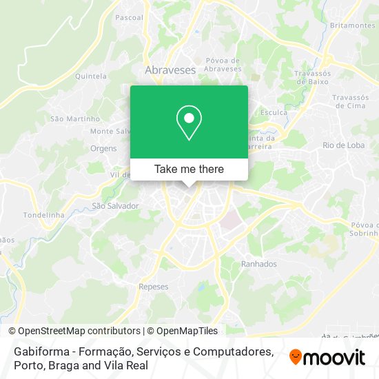 Gabiforma - Formação, Serviços e Computadores map