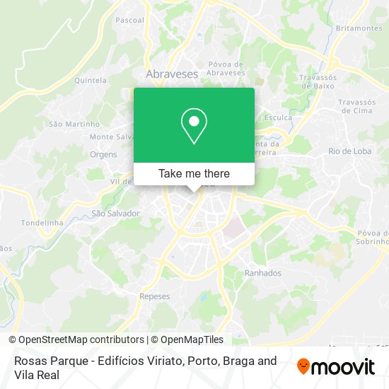 Rosas Parque - Edifícios Viriato map