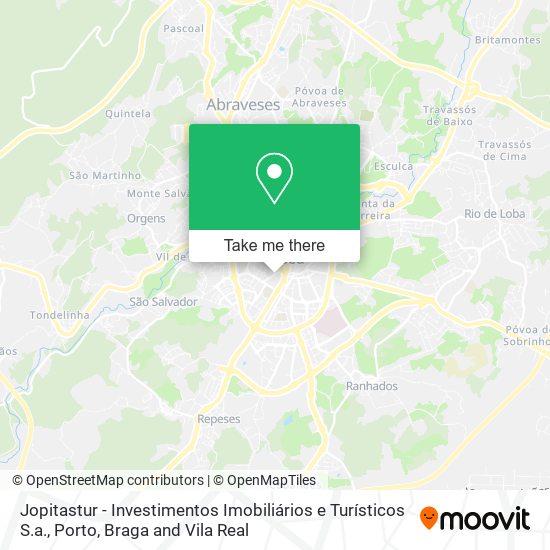 Jopitastur - Investimentos Imobiliários e Turísticos S.a. map