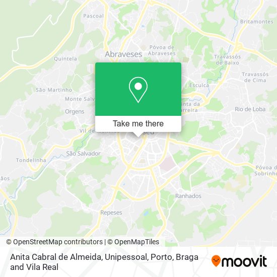 Anita Cabral de Almeida, Unipessoal map