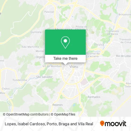 Lopes, Isabel Cardoso map