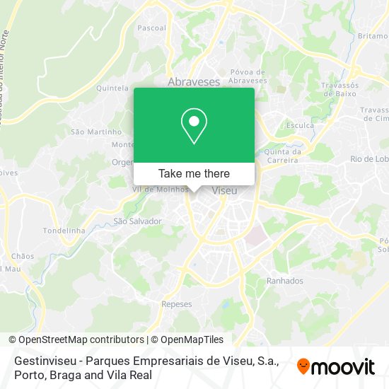 Gestinviseu - Parques Empresariais de Viseu, S.a. map