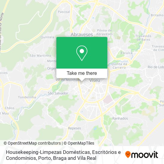 Housekeeping-Limpezas Domésticas, Escritórios e Condomínios mapa