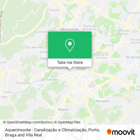 Aquecimonte - Canalização e Climatização map