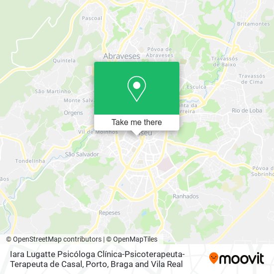 Iara Lugatte Psicóloga Clínica-Psicoterapeuta-Terapeuta de Casal mapa