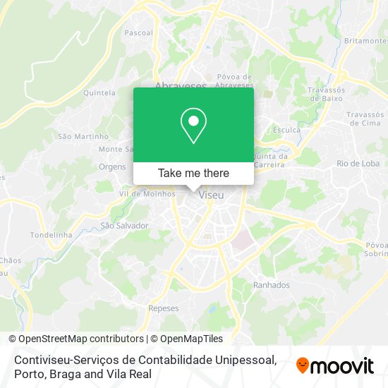 Contiviseu-Serviços de Contabilidade Unipessoal map