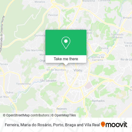 Ferreira, Maria do Rosário mapa