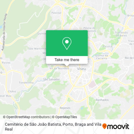 Cemitério de São João Batista map