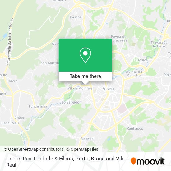 Carlos Rua Trindade & Filhos map