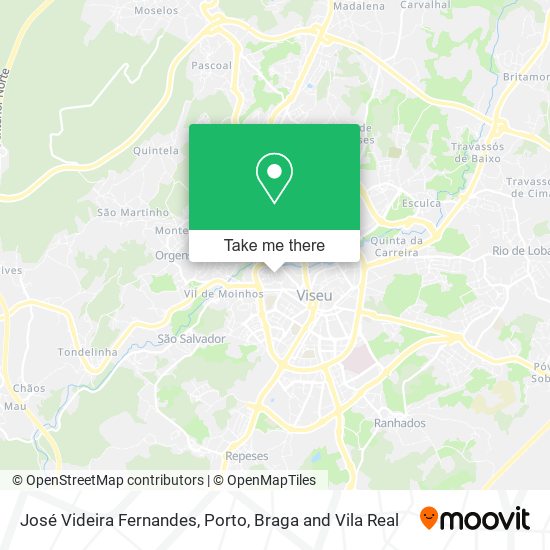 José Videira Fernandes map