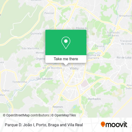 Parque D. João I mapa