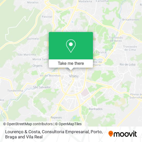 Lourenço & Costa, Consultoria Empresarial map