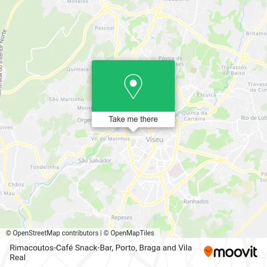 Rimacoutos-Café Snack-Bar map