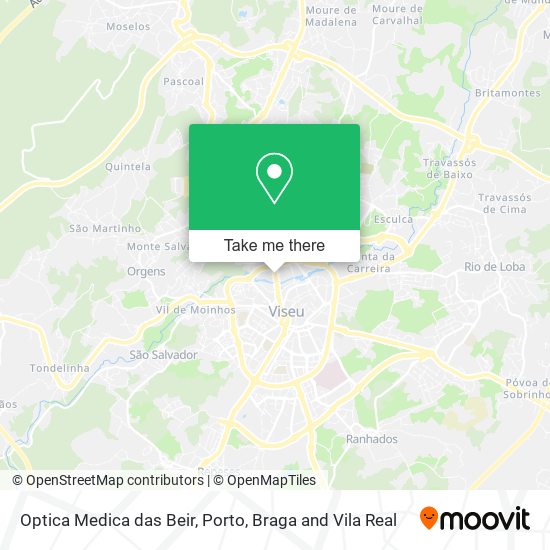 Optica Medica das Beir map