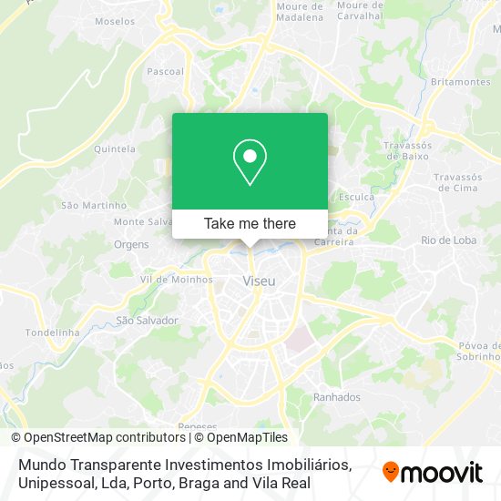 Mundo Transparente Investimentos Imobiliários, Unipessoal, Lda map