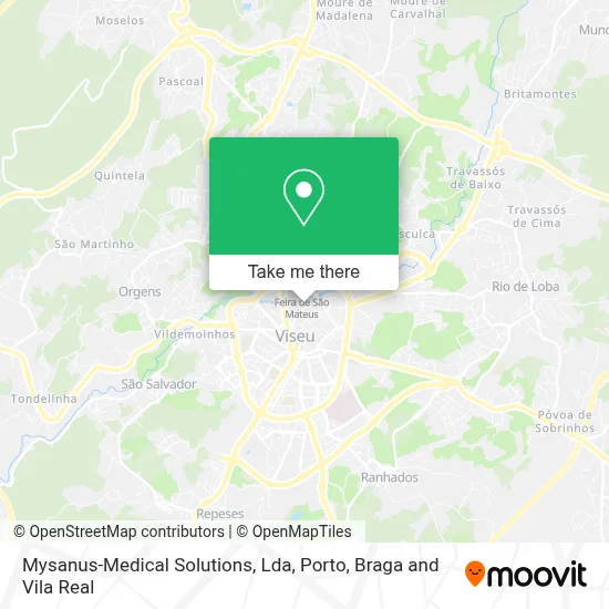 Mysanus-Medical Solutions, Lda map