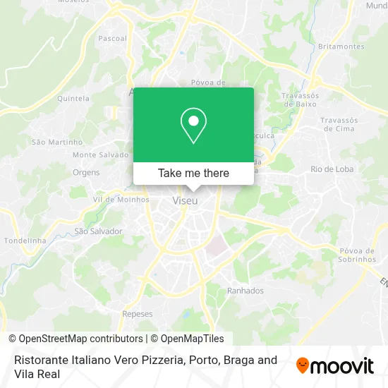 Ristorante Italiano Vero Pizzeria map