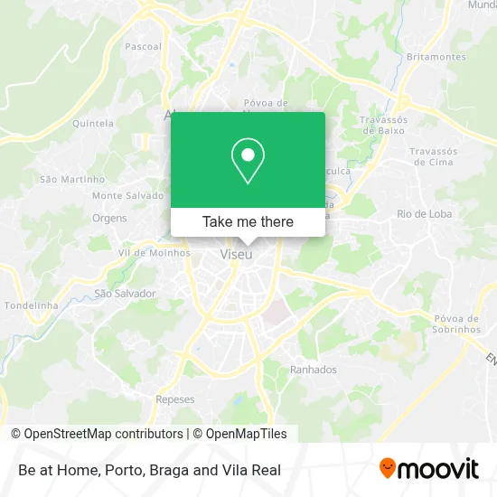 Be at Home map