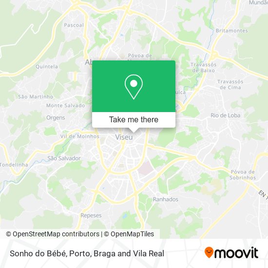 Sonho do Bébé mapa