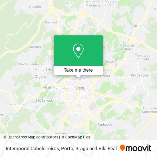 Intemporal Cabeleireiros map