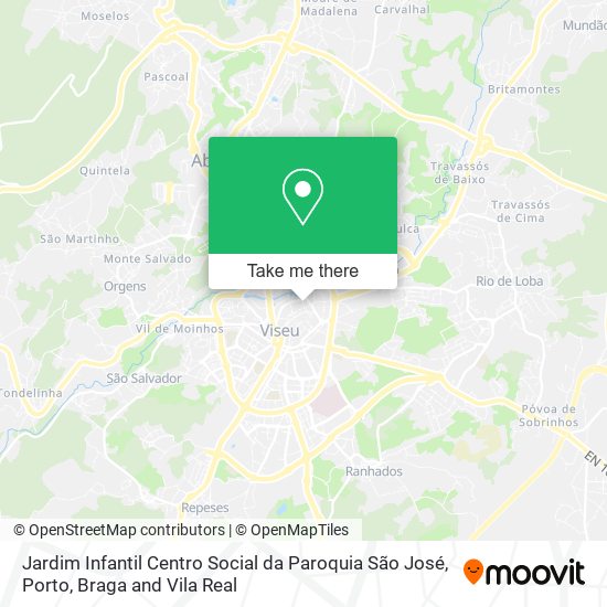 Jardim Infantil Centro Social da Paroquia São José map