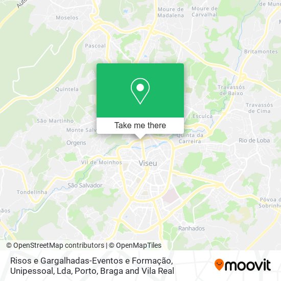 Risos e Gargalhadas-Eventos e Formação, Unipessoal, Lda map