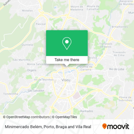 Minimercado Belém mapa
