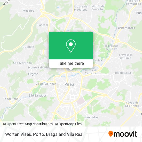 Worten Viseu mapa