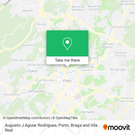 Augusto J Aguiar Rodrigues map