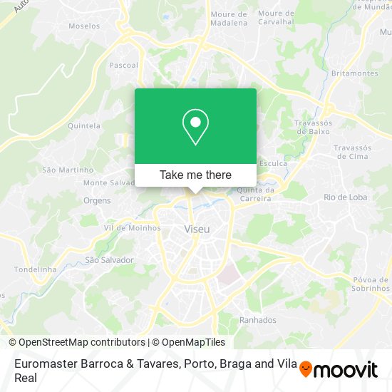 Euromaster Barroca & Tavares mapa