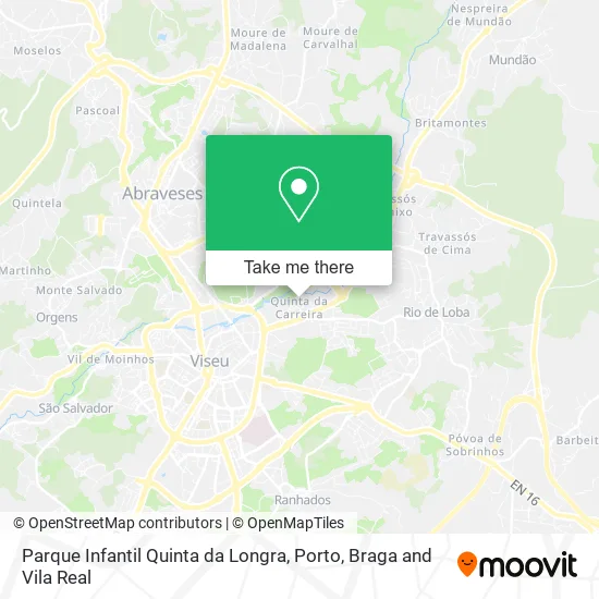 Parque Infantil Quinta da Longra map