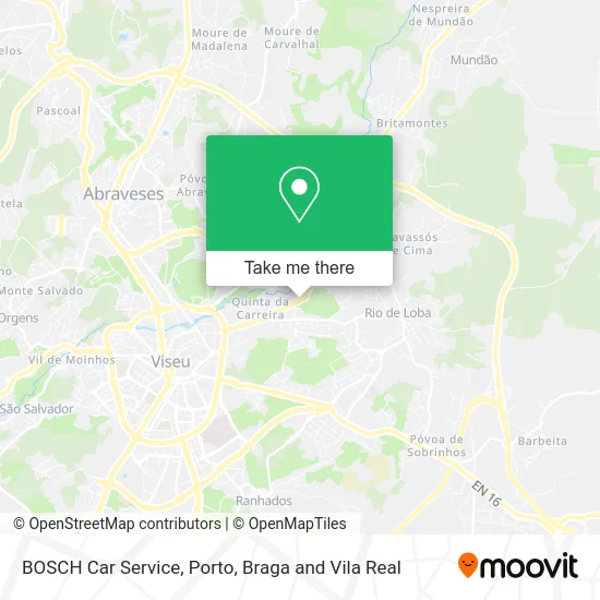 BOSCH Car Service map