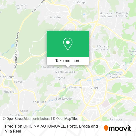 Precision OFICINA AUTOMÓVEL map