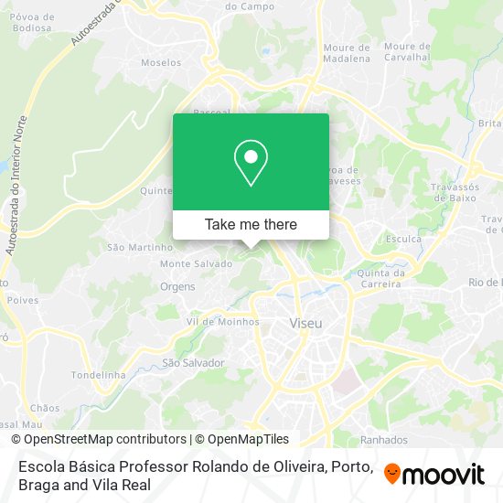 Escola Básica Professor Rolando de Oliveira map