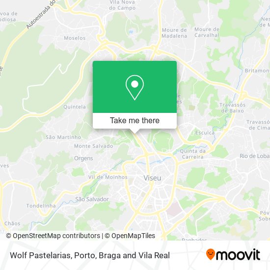 Wolf Pastelarias mapa